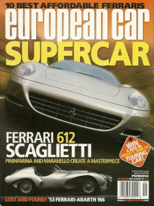 EUROPEAN CAR 2004 SEPT - FERRARI, ASTON MARTIN DB9, PROJ 993, MCCLAREN STORY